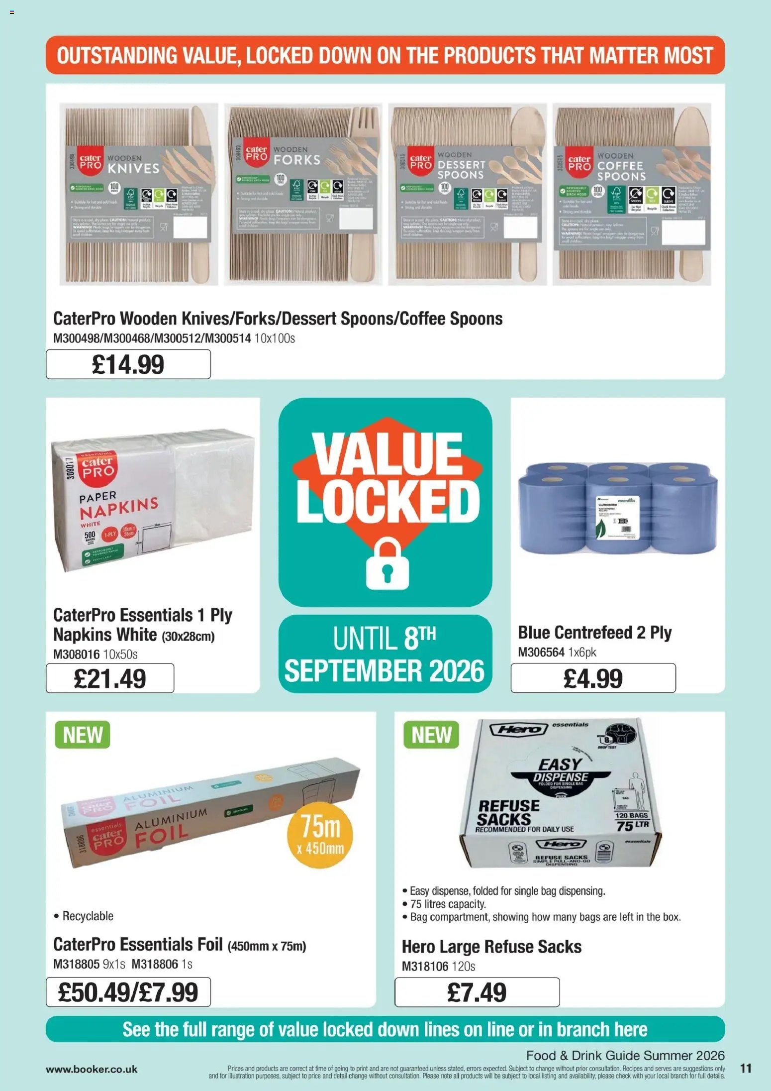 Booker Wholesale - Summer Catering News 2026
