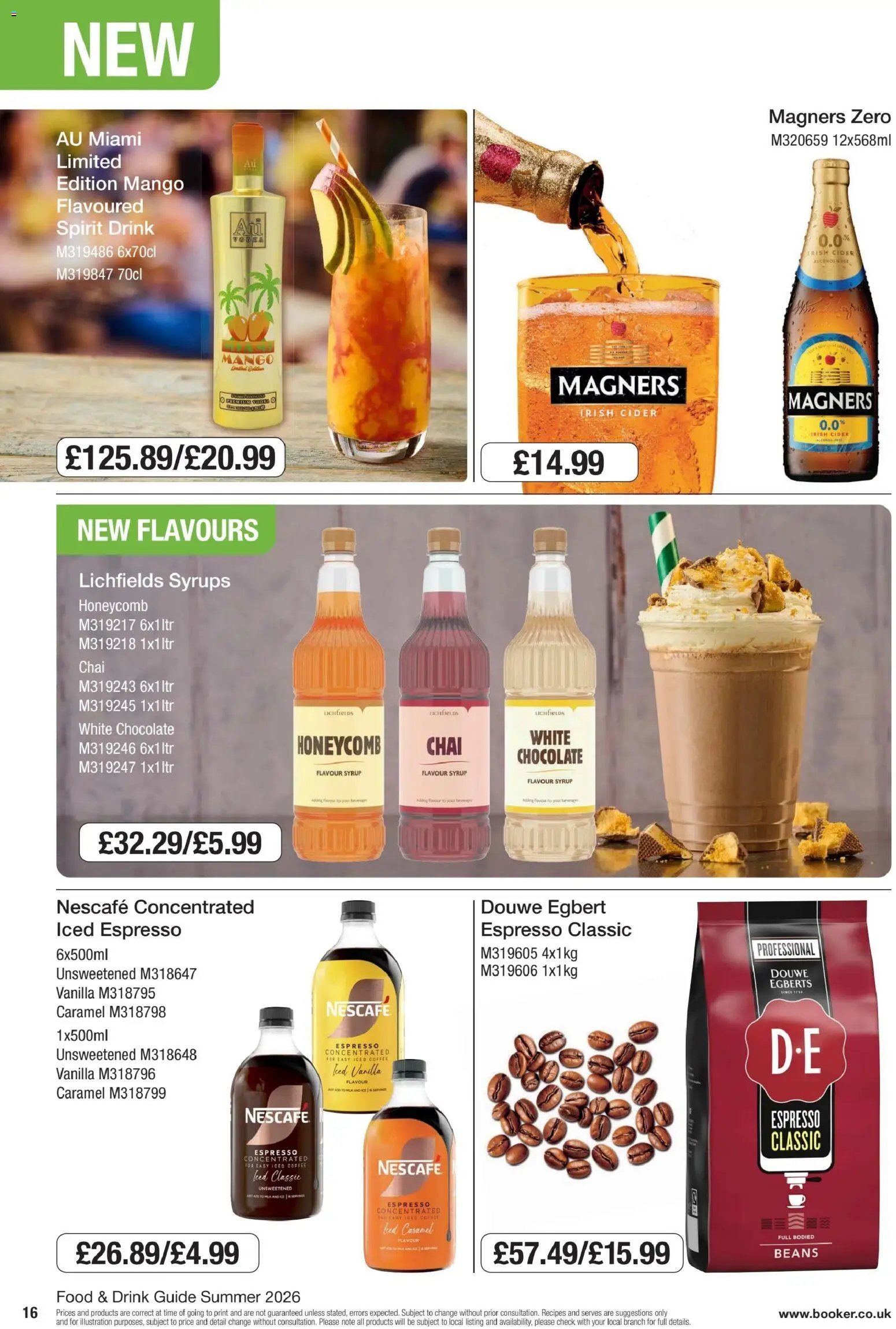 Booker Wholesale - Summer Catering News 2026