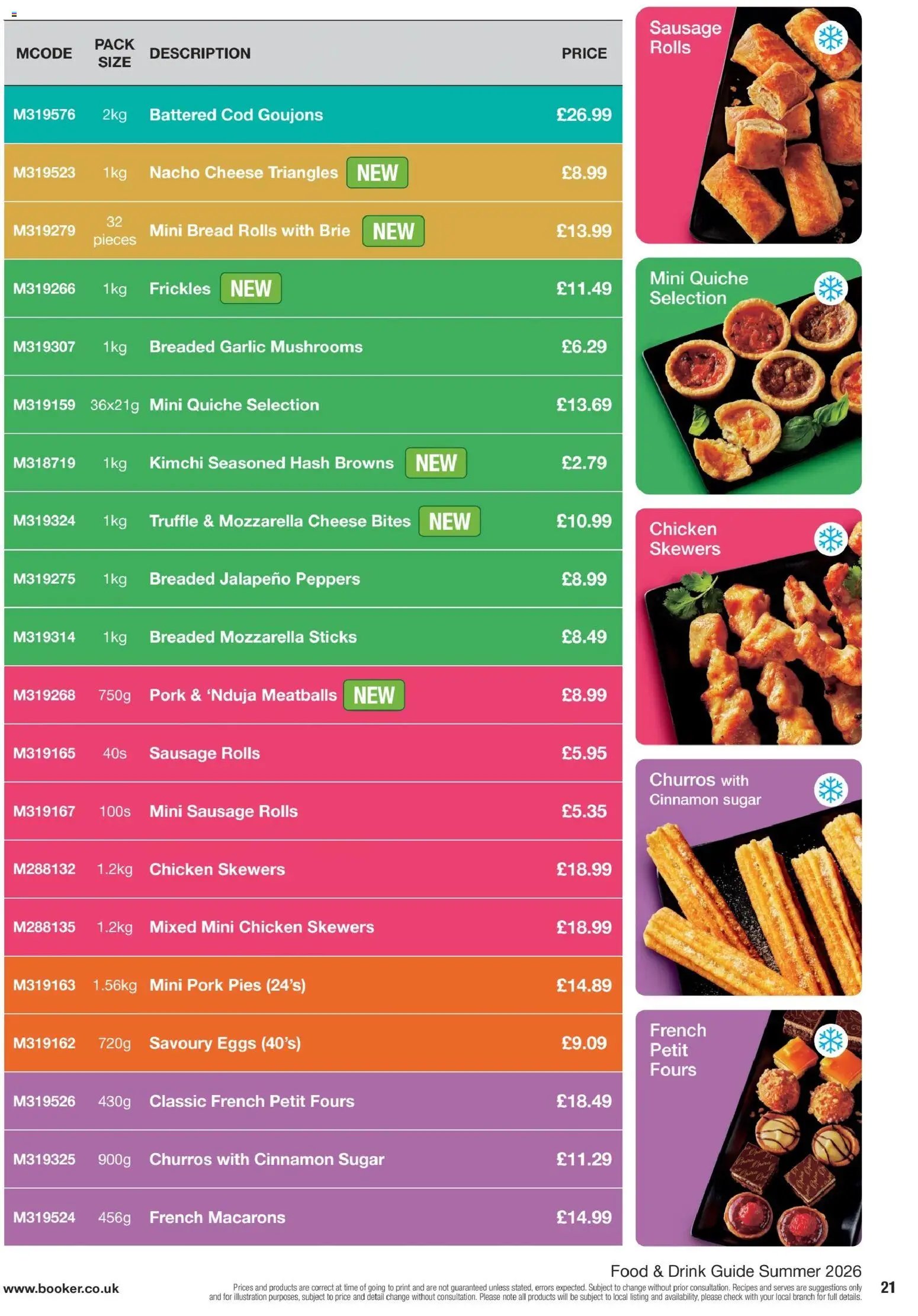 Booker Wholesale - Summer Catering News 2026