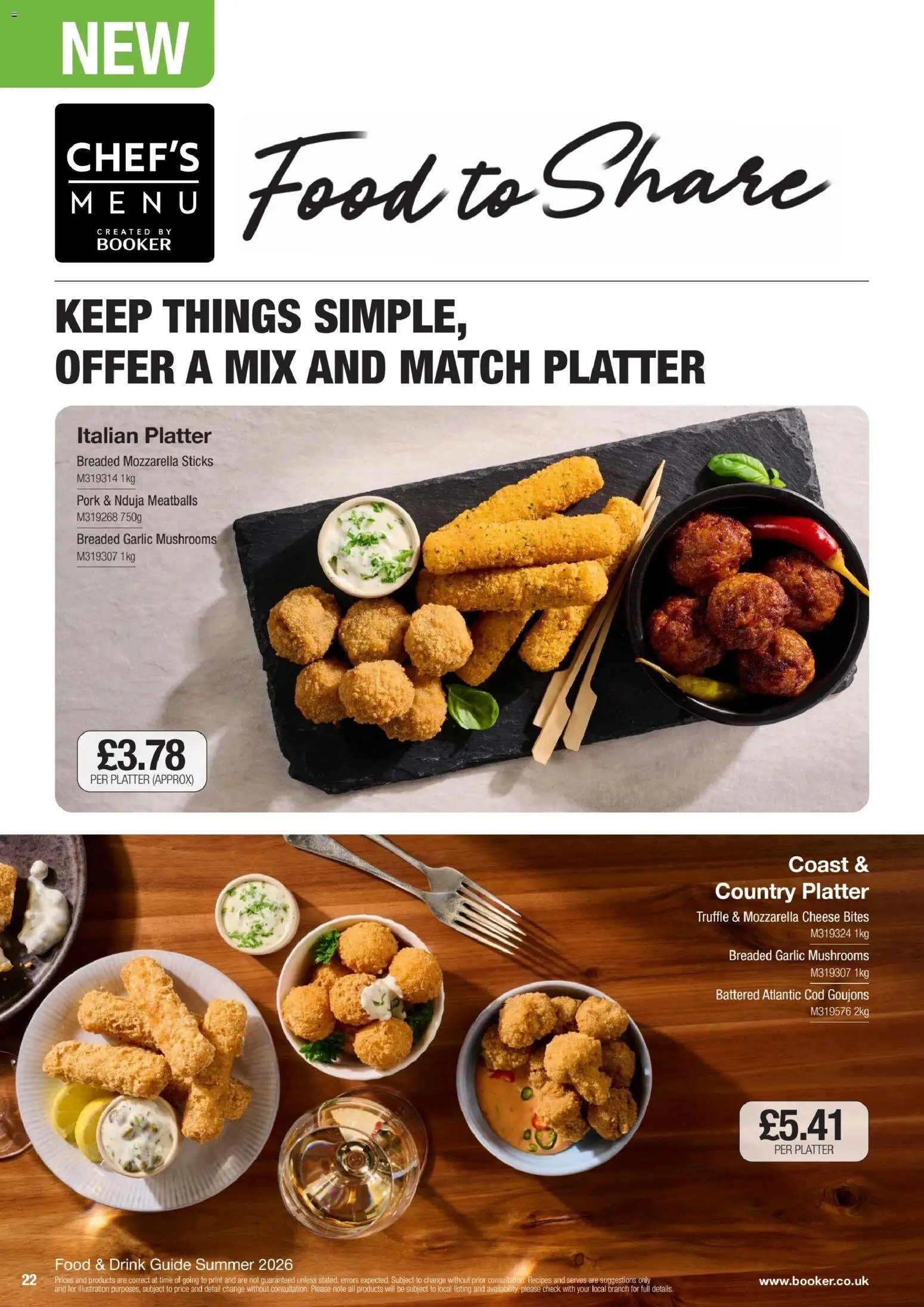 Booker Wholesale - Summer Catering News 2026