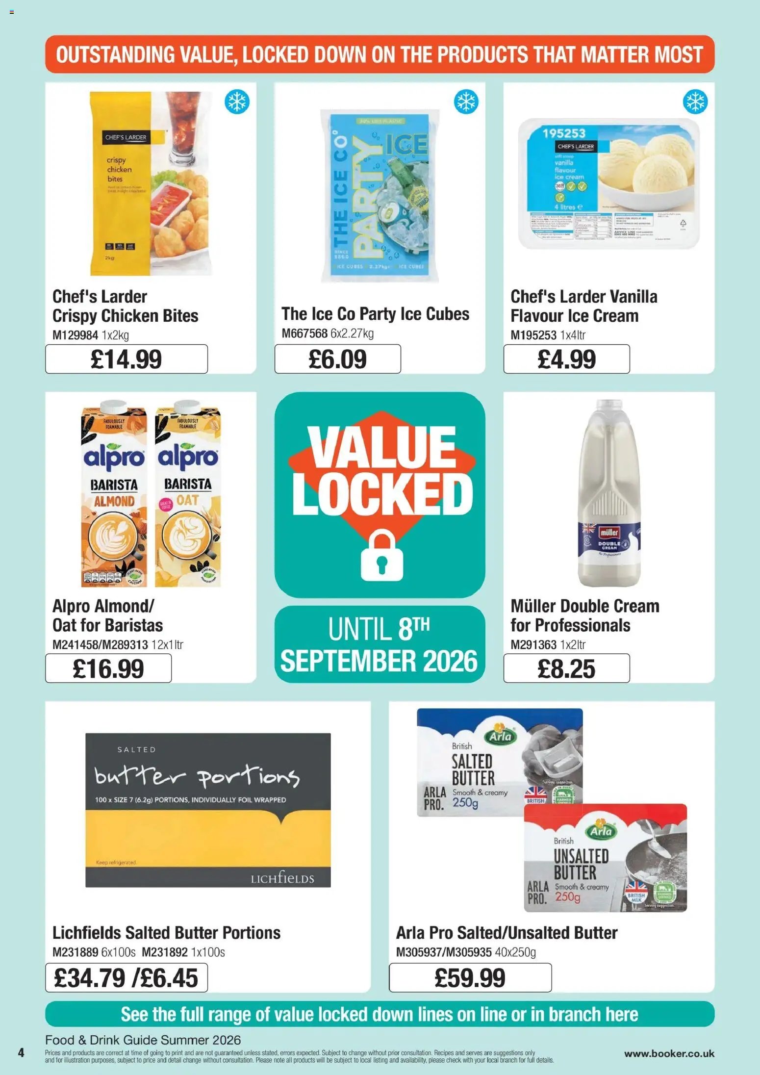 Booker Wholesale - Summer Catering News 2026