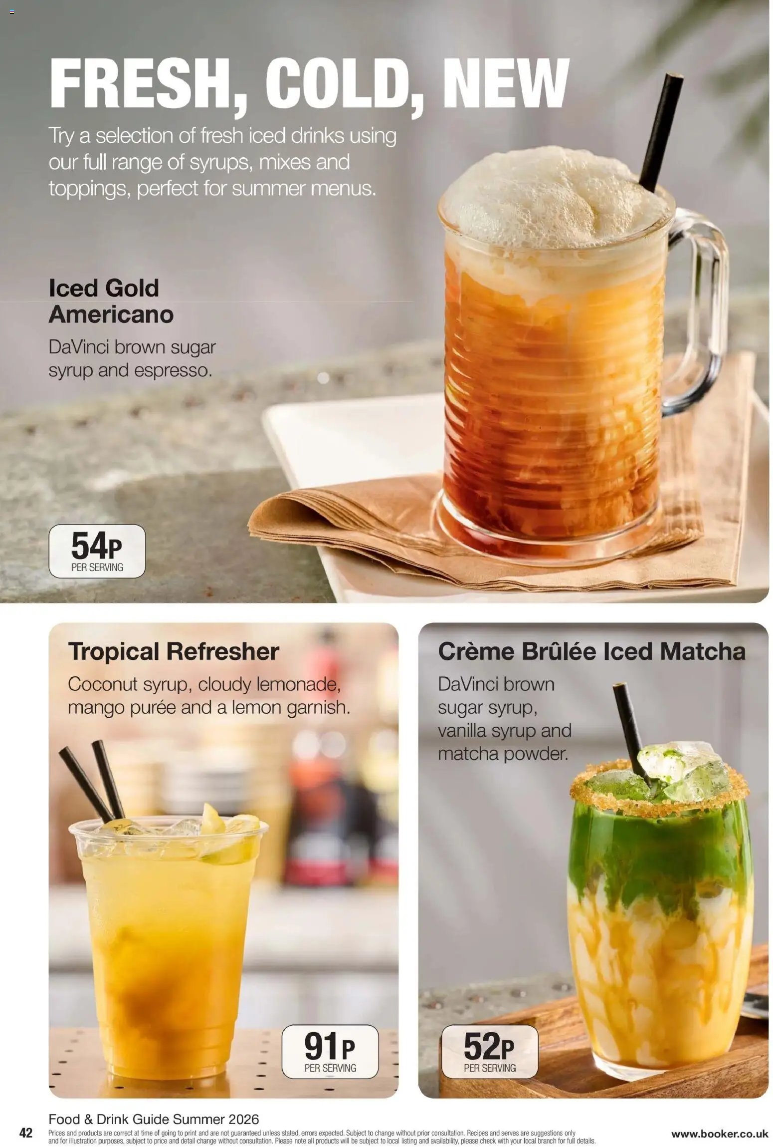 Booker Wholesale - Summer Catering News 2026