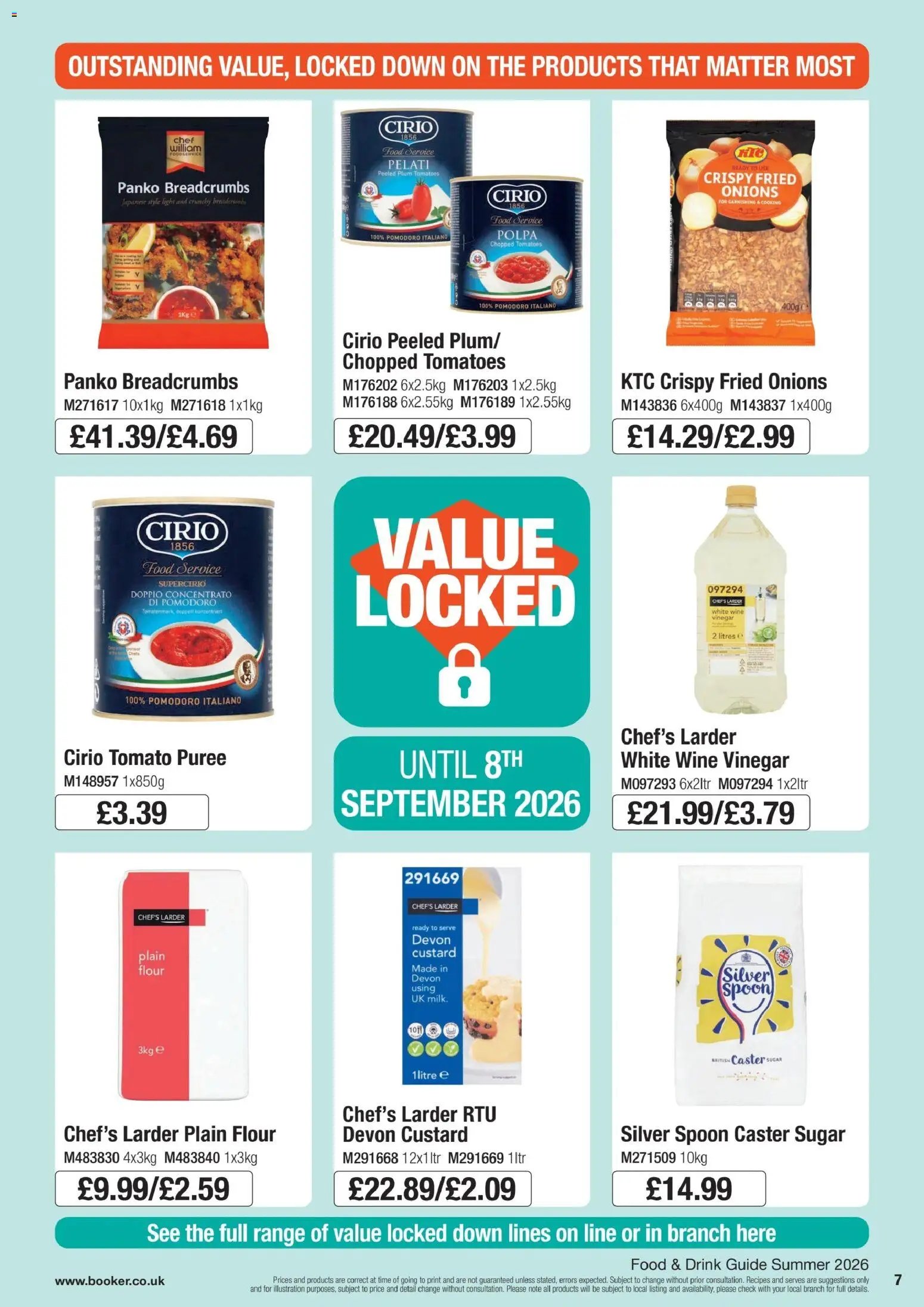 Booker Wholesale - Summer Catering News 2026