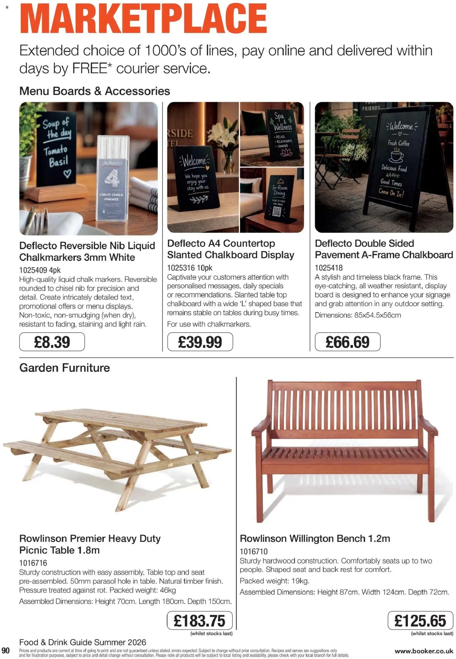 Booker Wholesale - Summer Catering News 2026