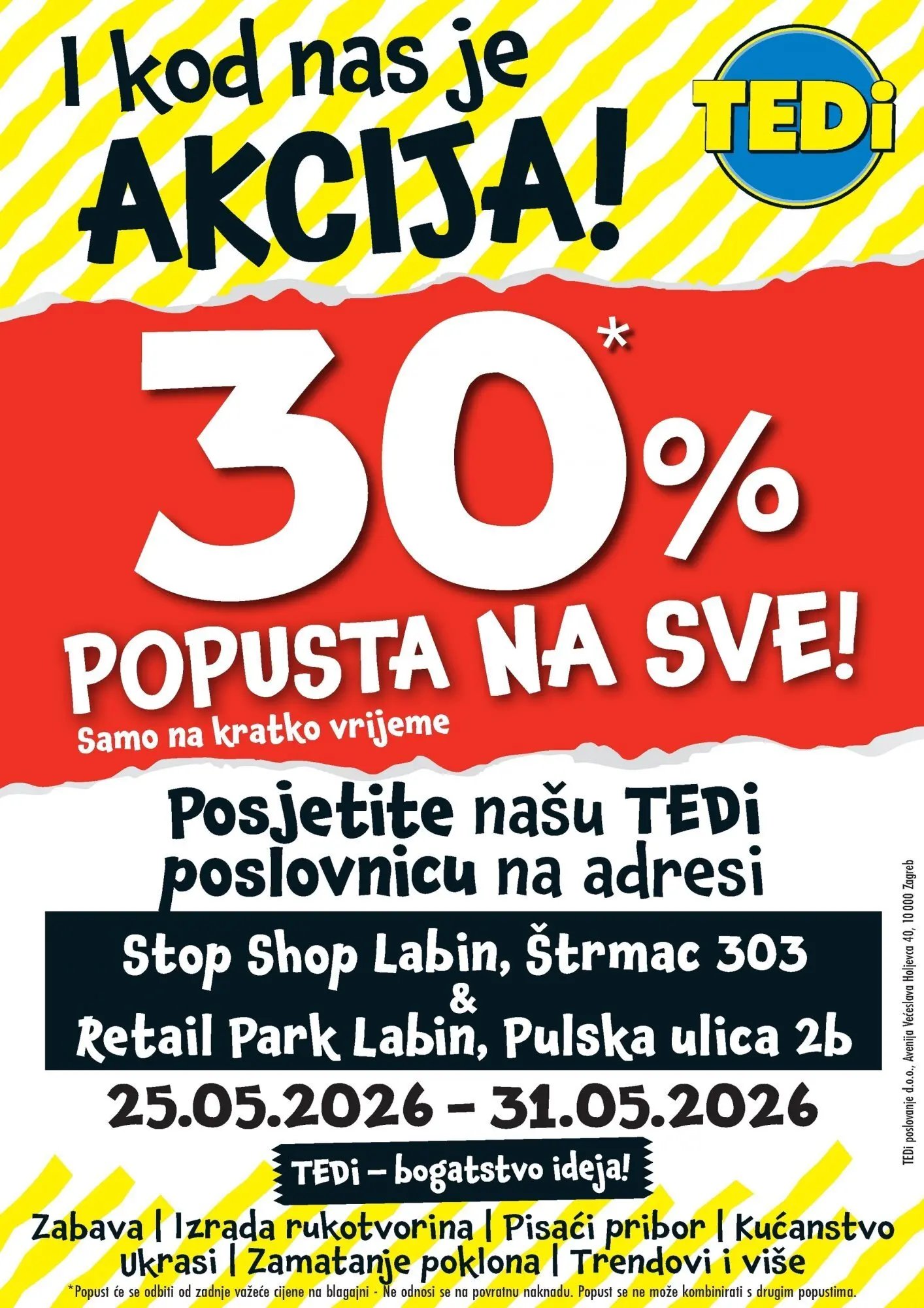 TEDi - TEDi katalog do 31.05.2026