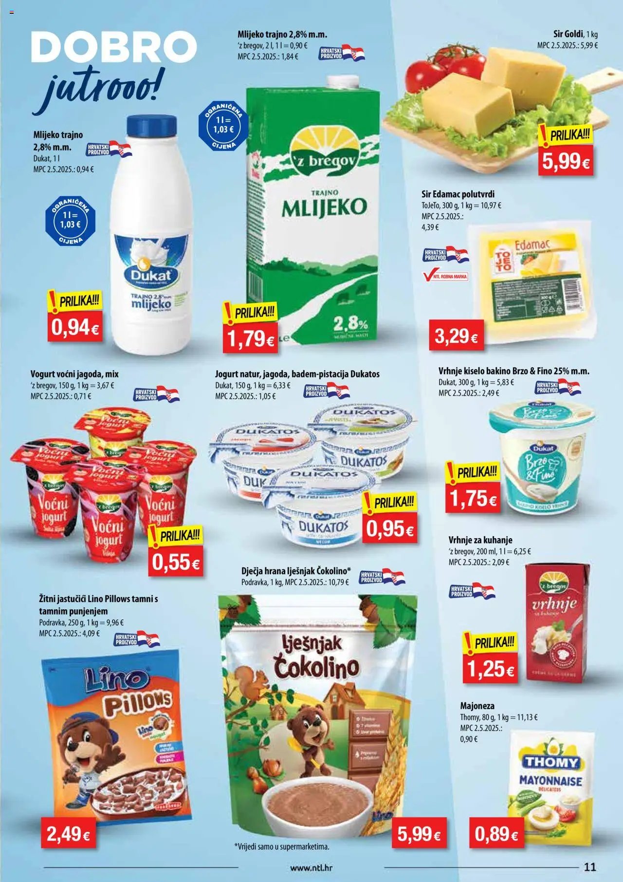 Letak NTL Istok
