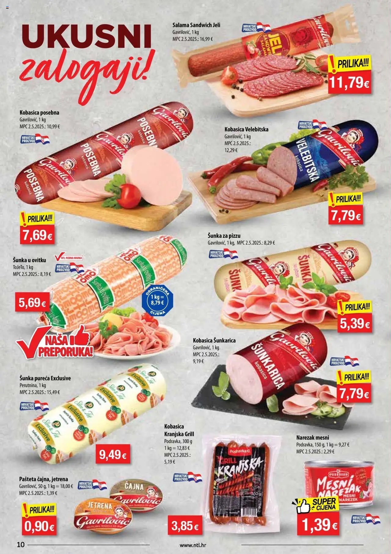 Letak NTL Istok