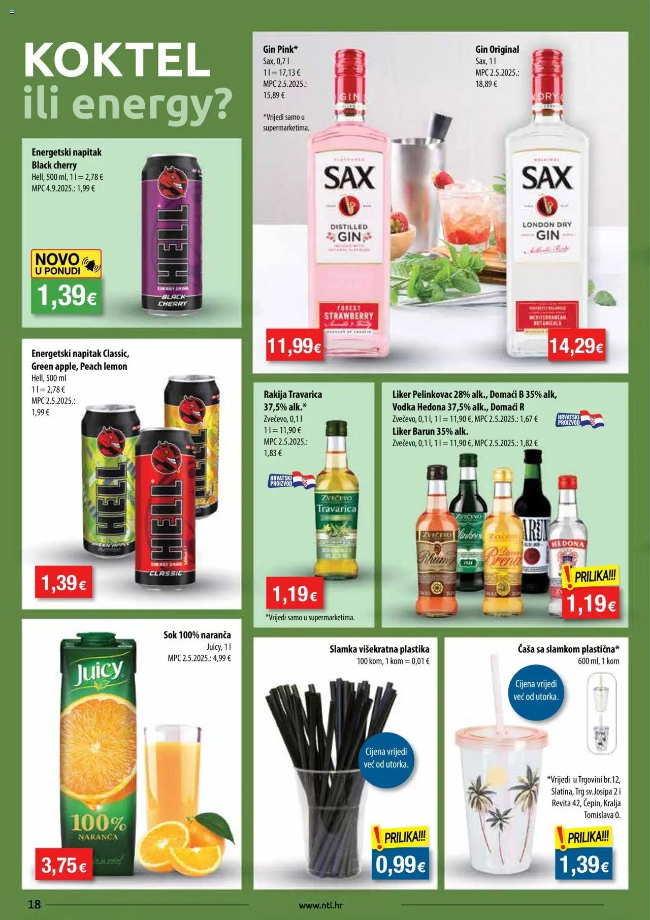 Letak NTL Istok