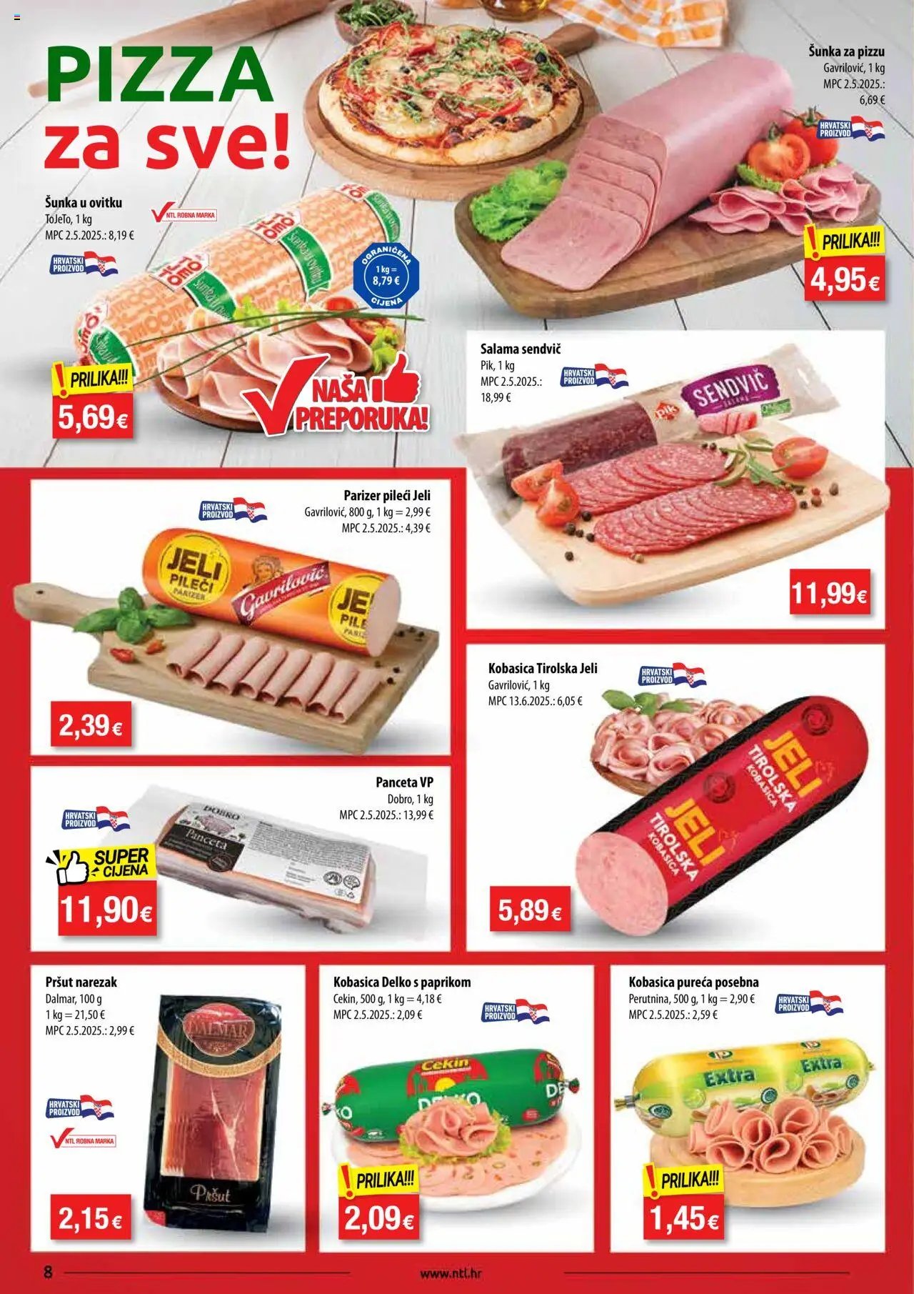 Letak NTL Istok
