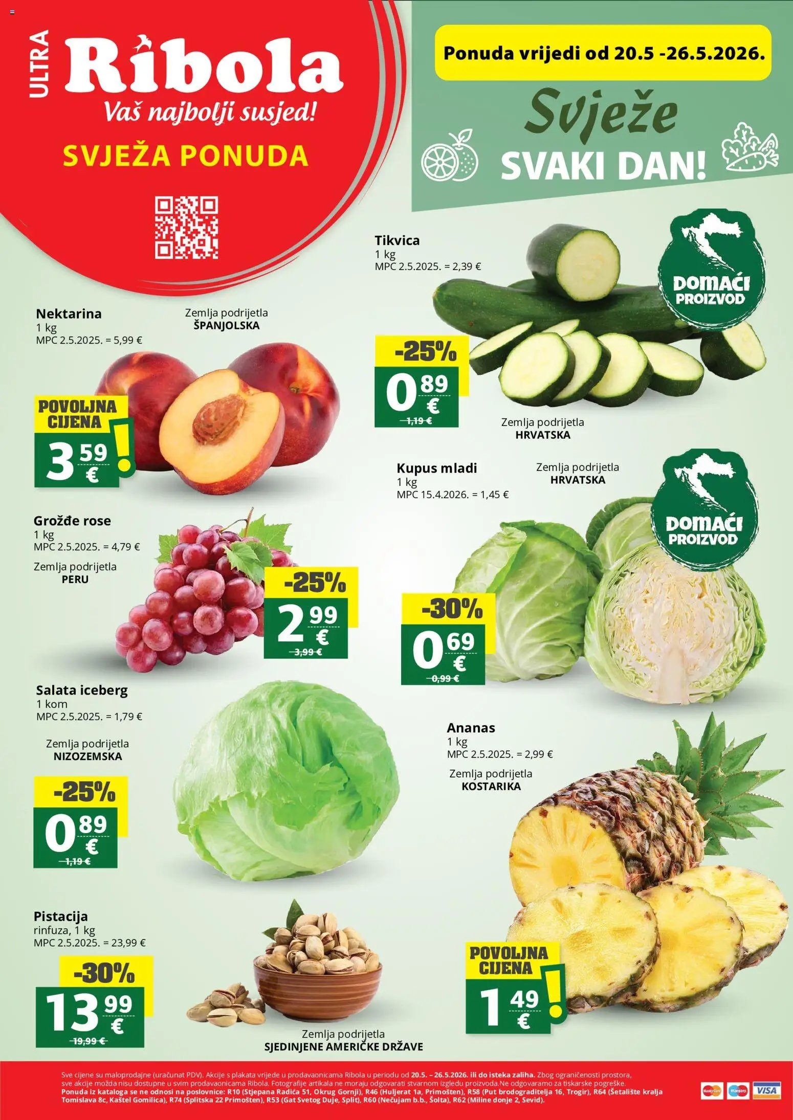 Ribola Svježa Ponuda