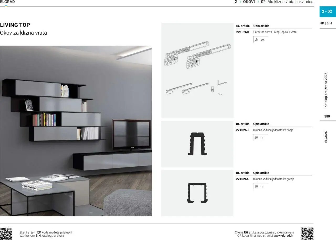 Elgrad - ALU klizna vrata i okvirnice