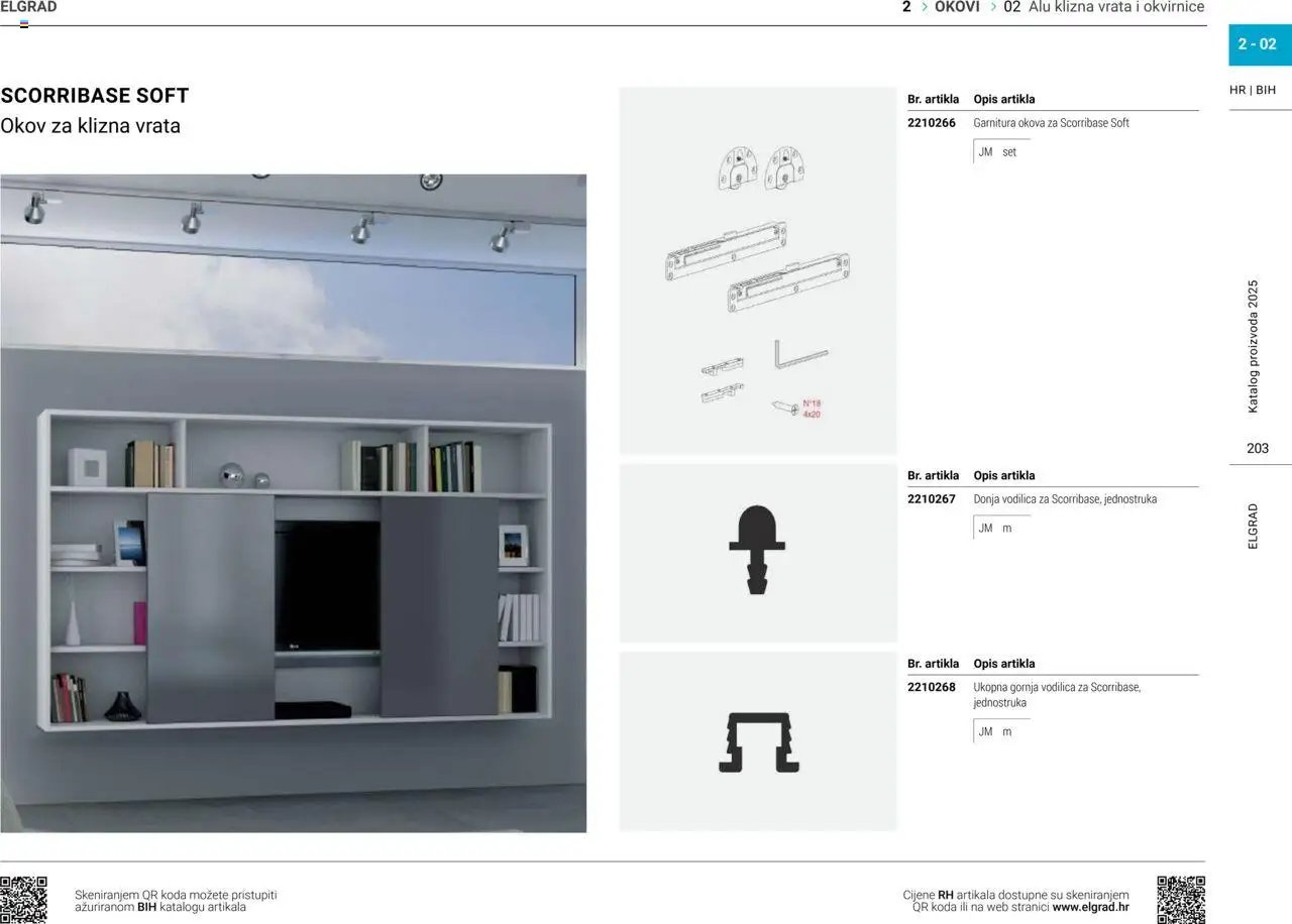 Elgrad - ALU klizna vrata i okvirnice
