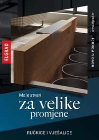 Elgrad - Noviteti: Ručkice i vješalice