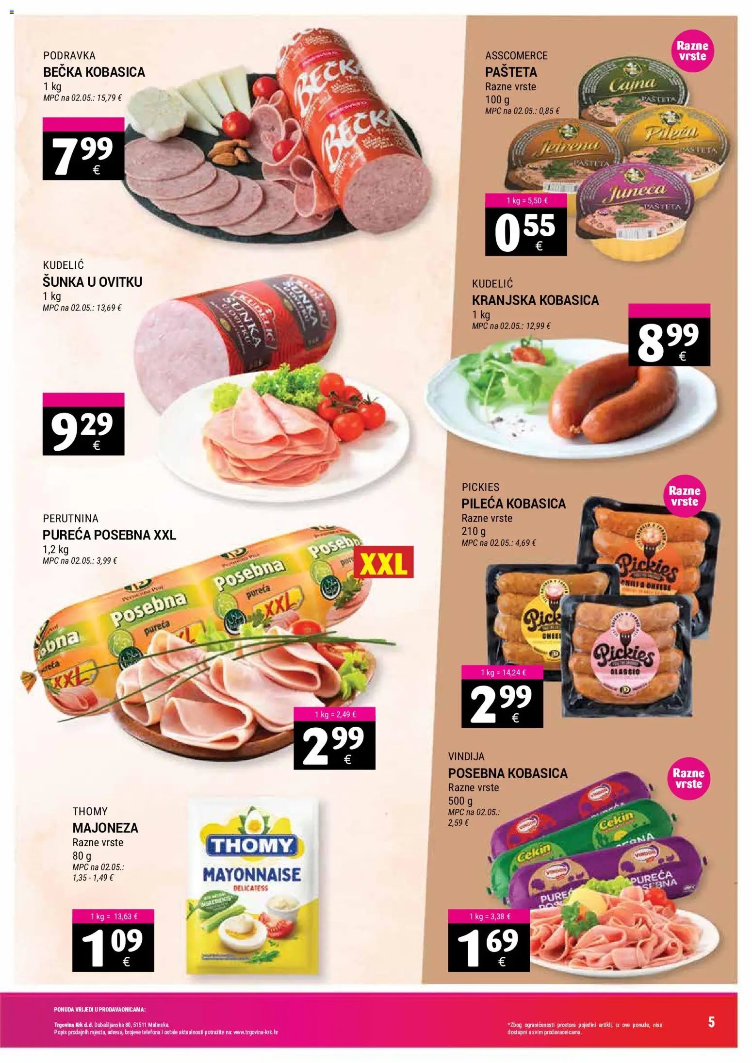 Trgovina Krk Katalog