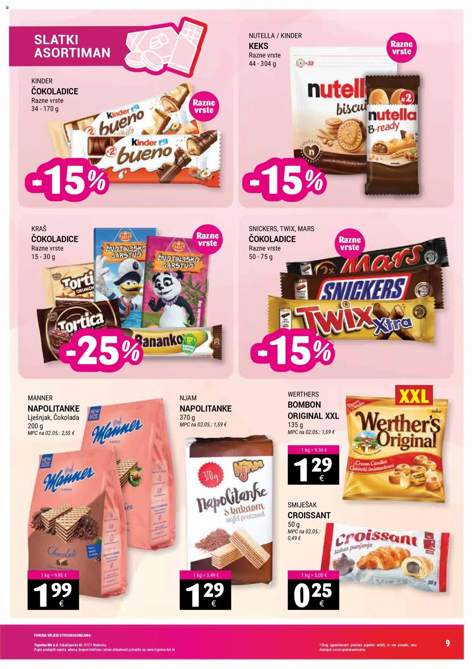 Trgovina Krk Katalog