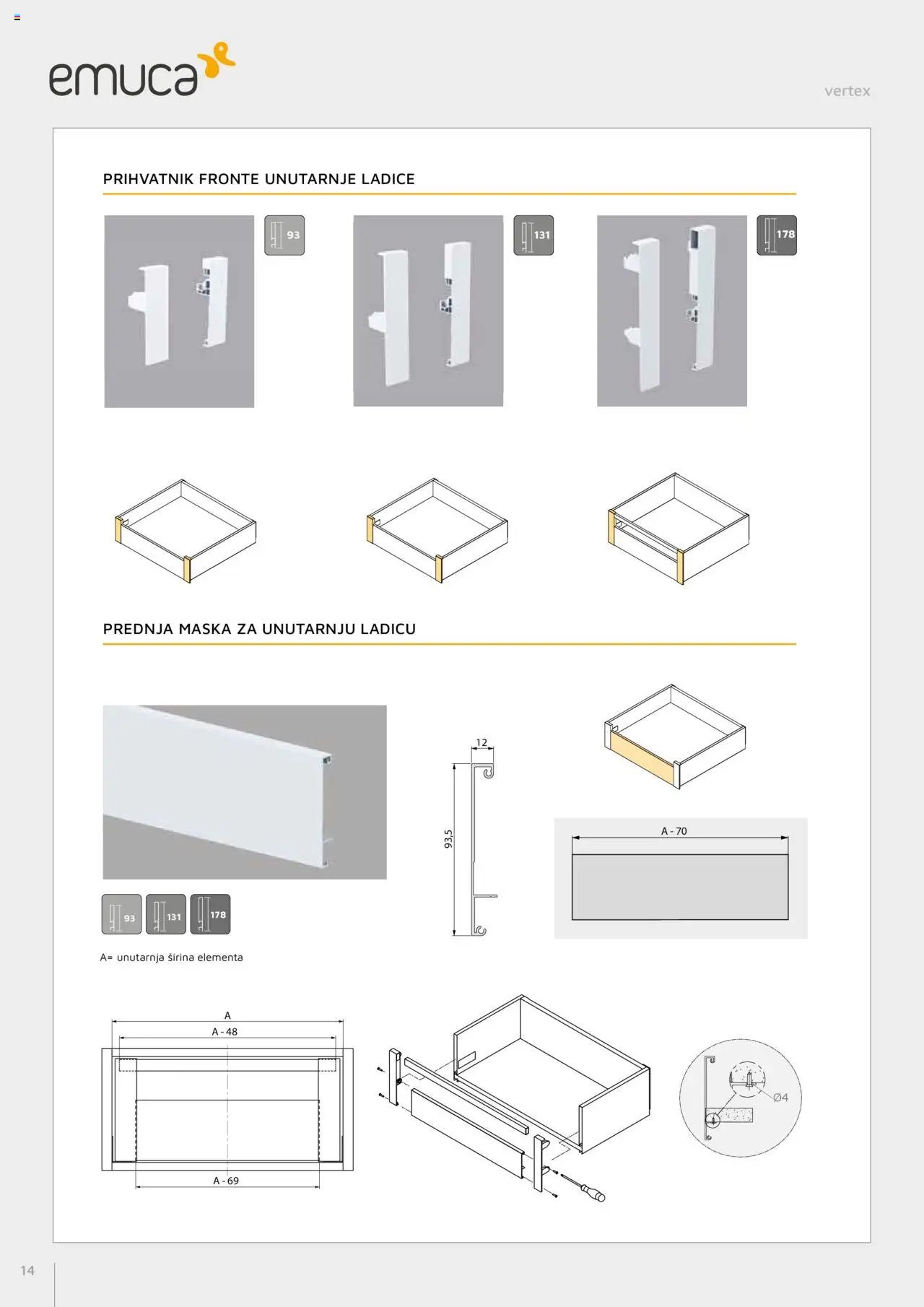 Elgrad - Otkrijte nove VERTEX ladice