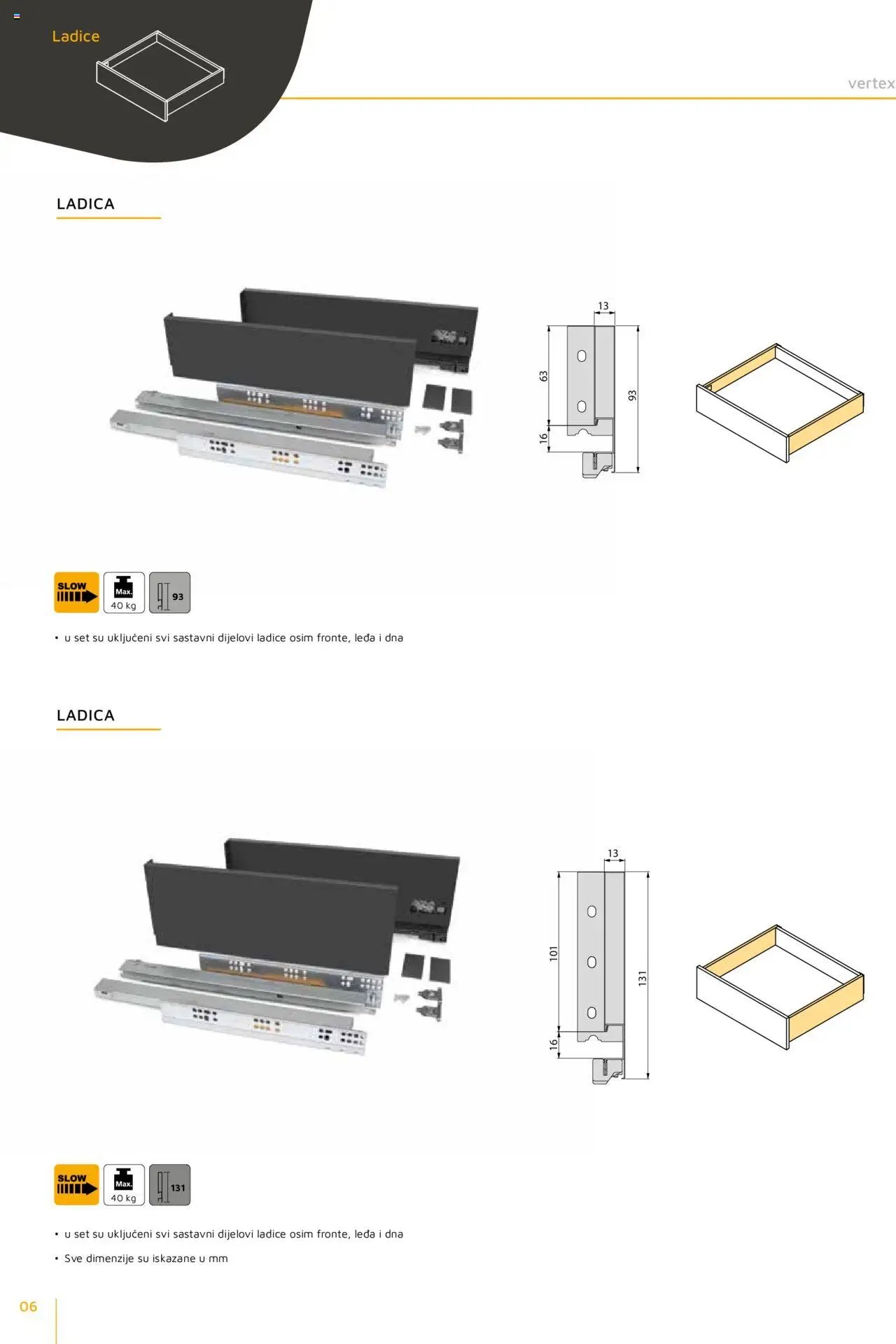 Elgrad - Otkrijte nove VERTEX ladice