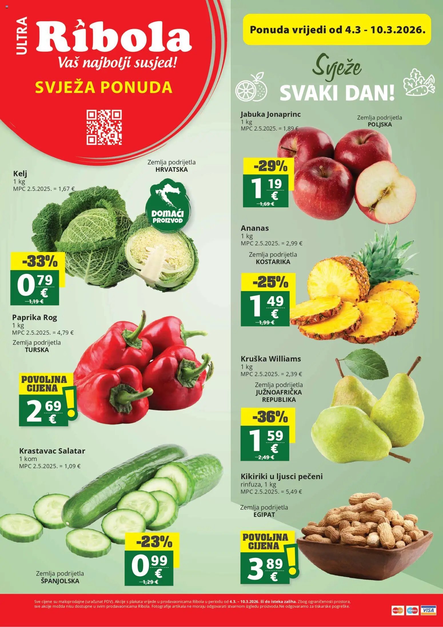 Ribola Svježa Ponuda