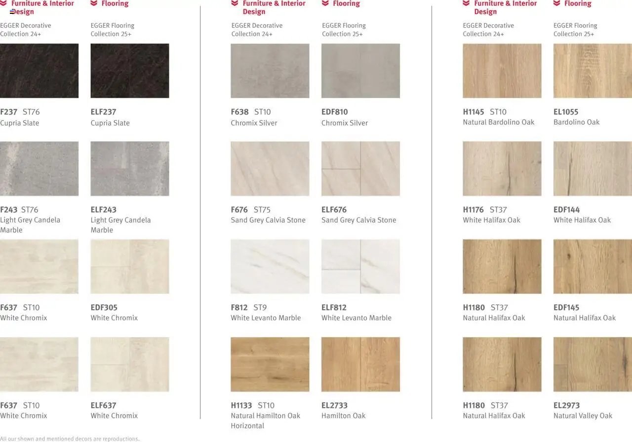 Elgrad - Egger Interior match