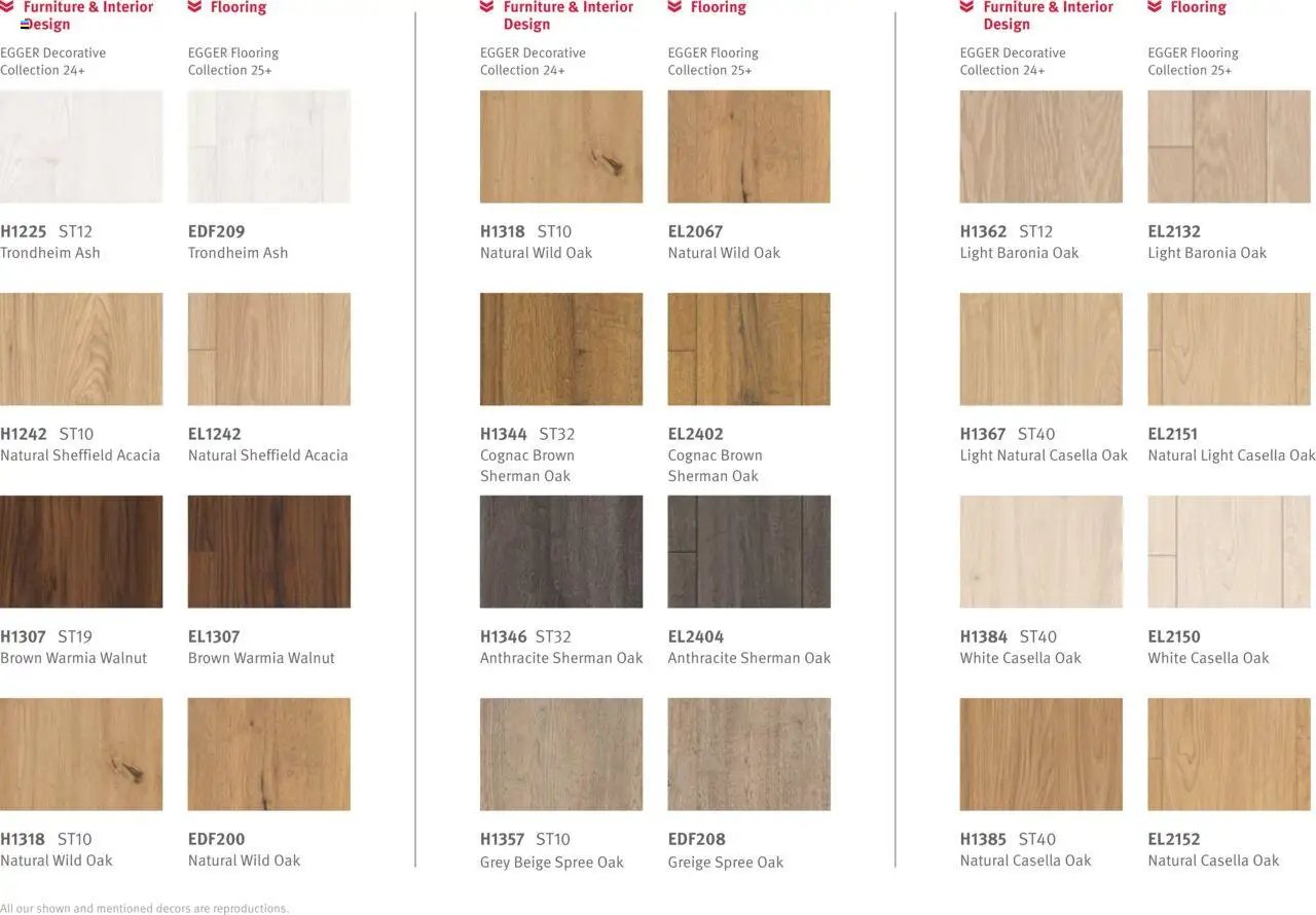 Elgrad - Egger Interior match