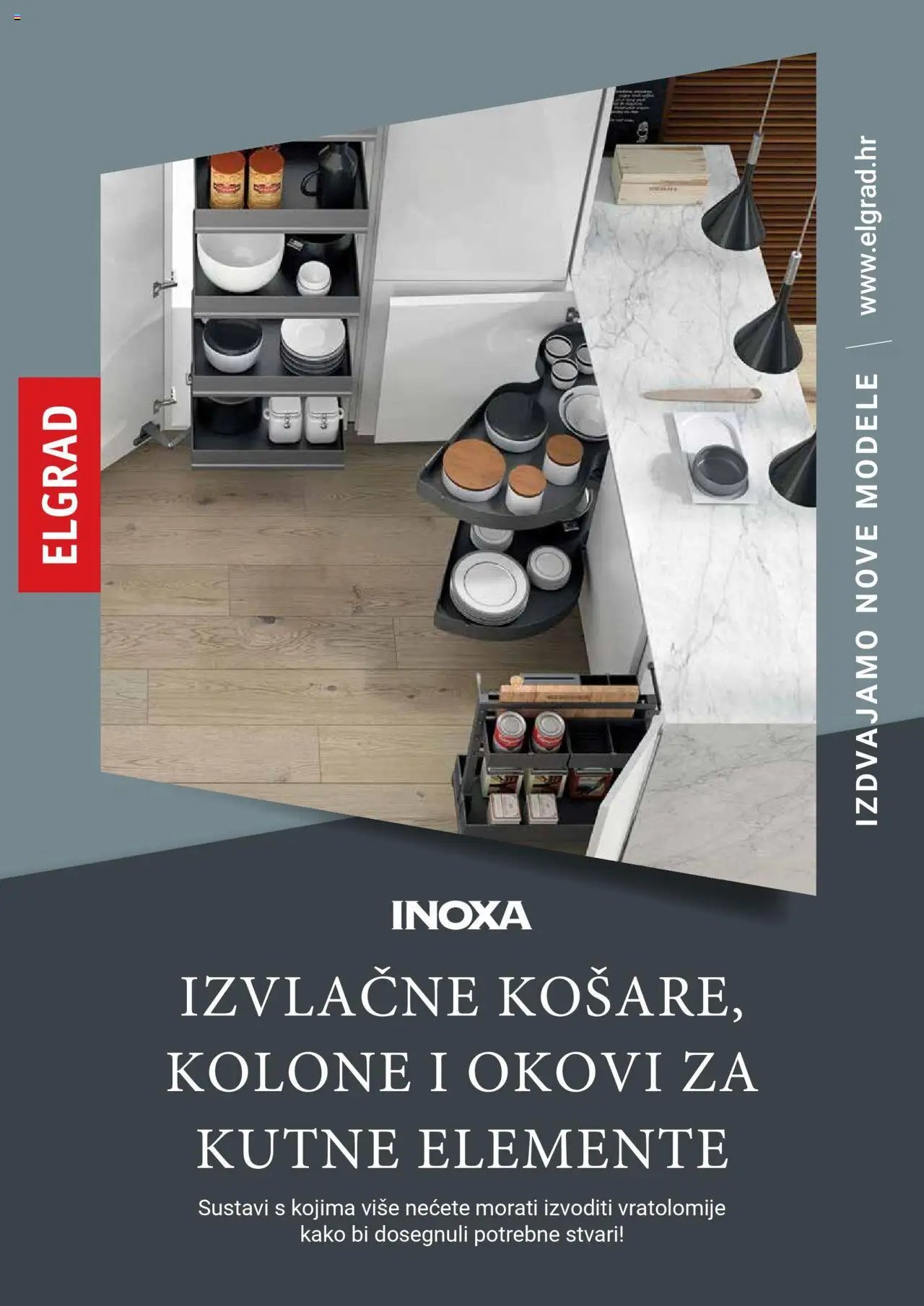 Elgrad - Noviteti: Izvlačne košare