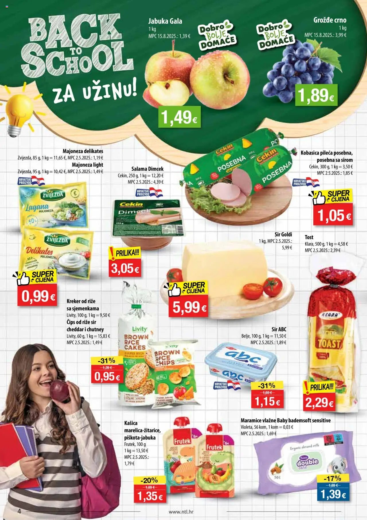 Letak Zapad NTL