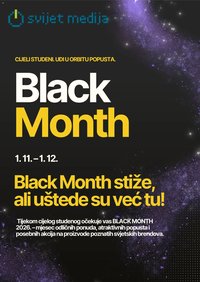 Svijet medija Black Friday Najava