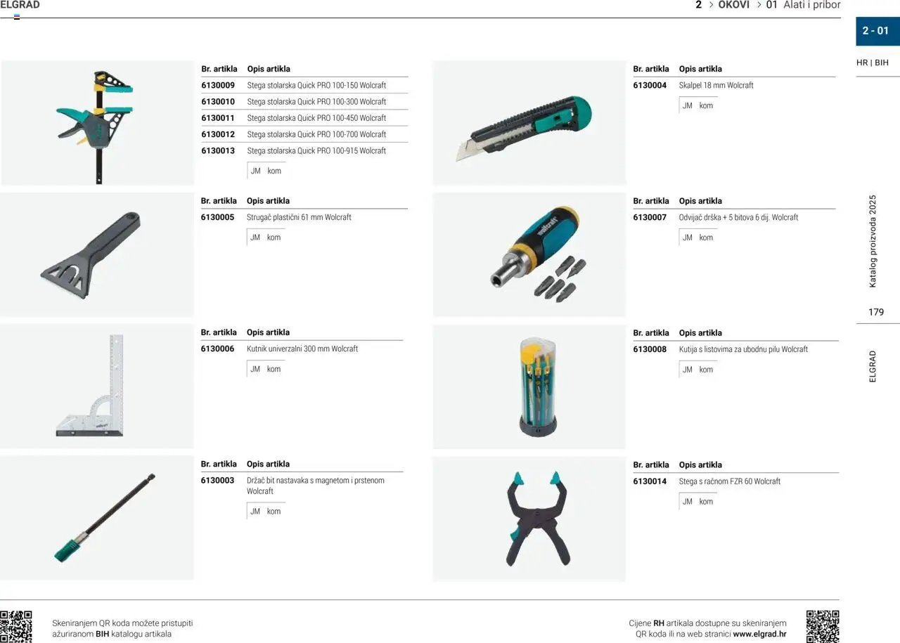 Elgrad - Alati i pribor