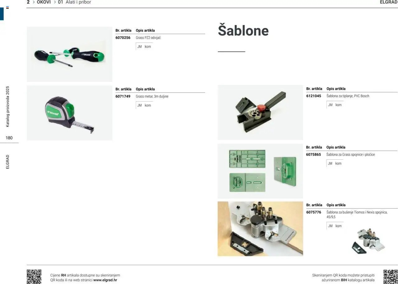 Elgrad - Alati i pribor