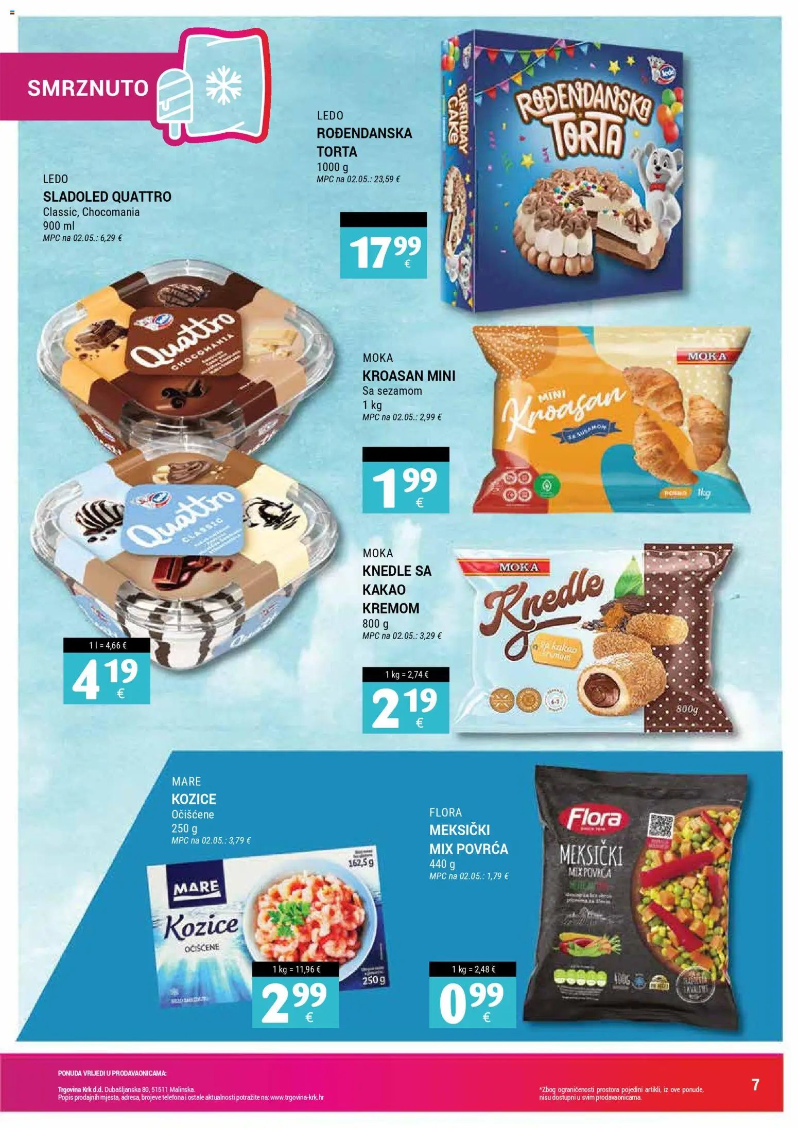 Trgovina Krk Katalog