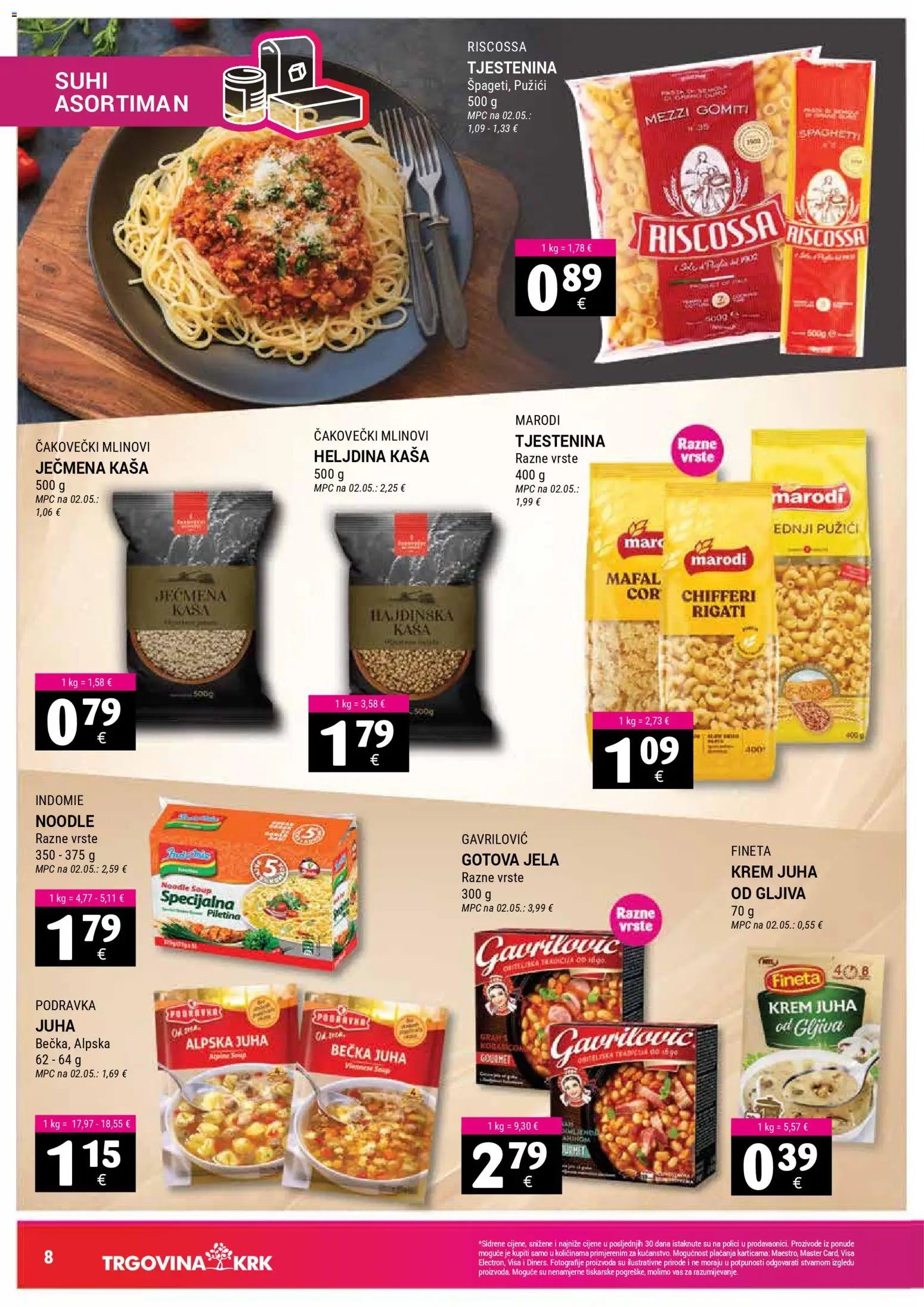 Trgovina Krk Katalog