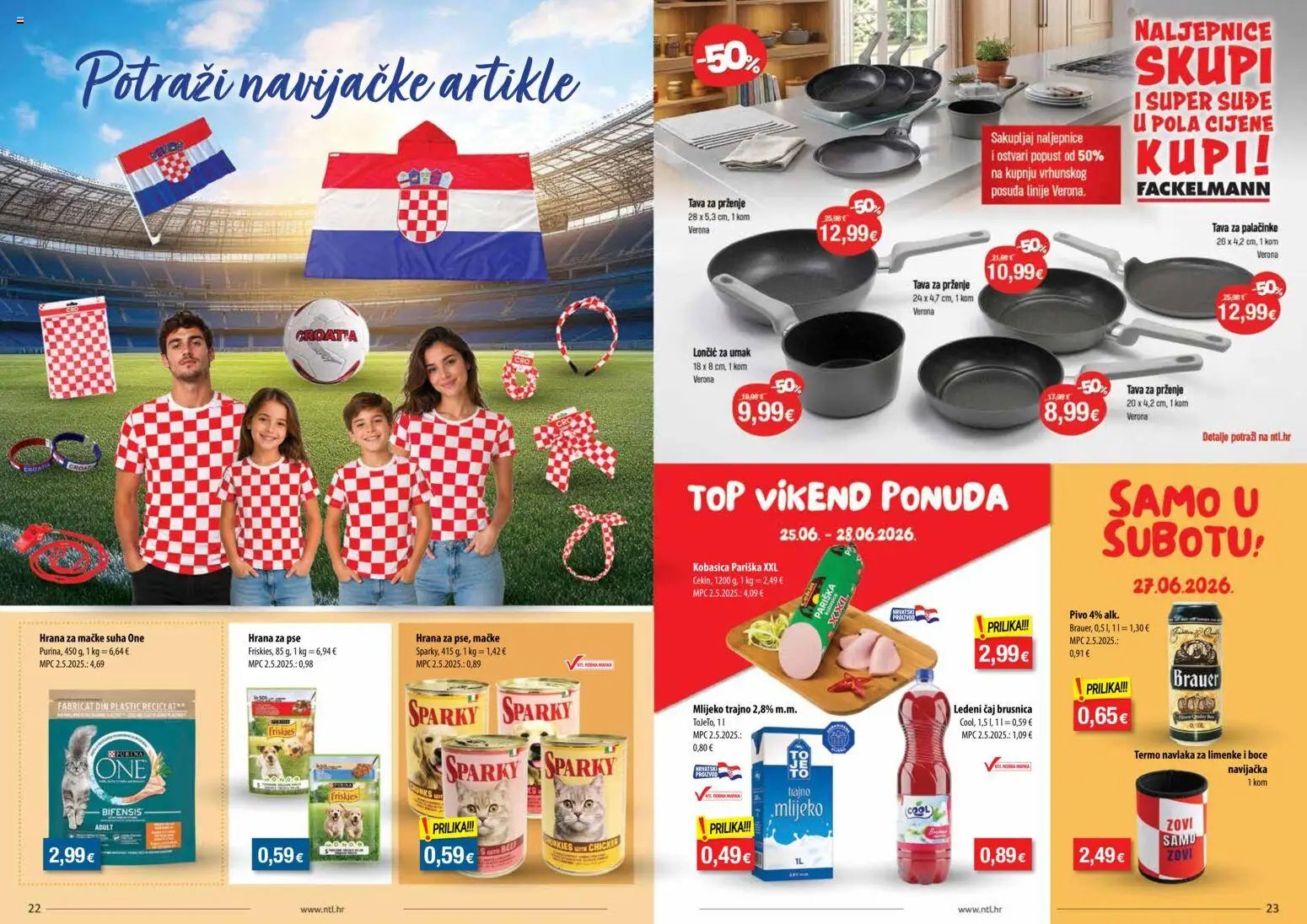 NTL - Letak Sjever i Istok
