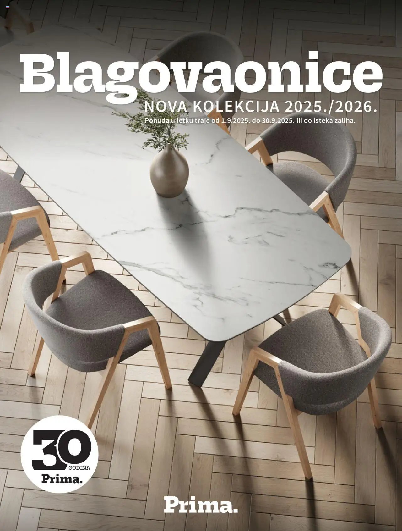 Letak Blagovaonice Prima
