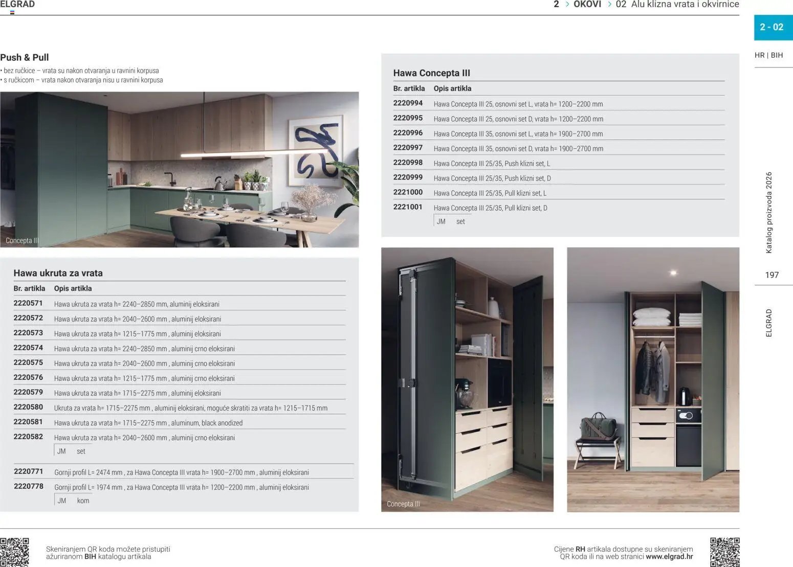 Elgrad - ALU klizna vrata i okvirnice