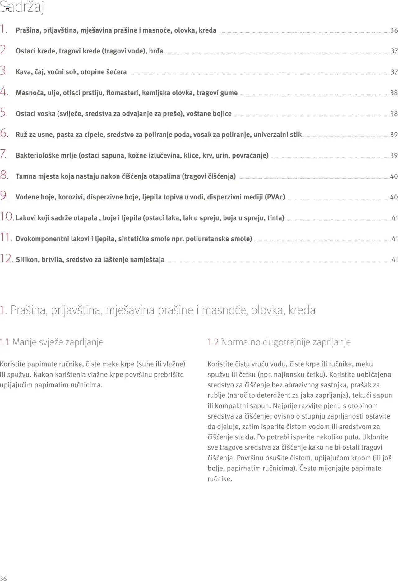 Elgrad - Egger radne ploče – Upute za preradu i dodaci