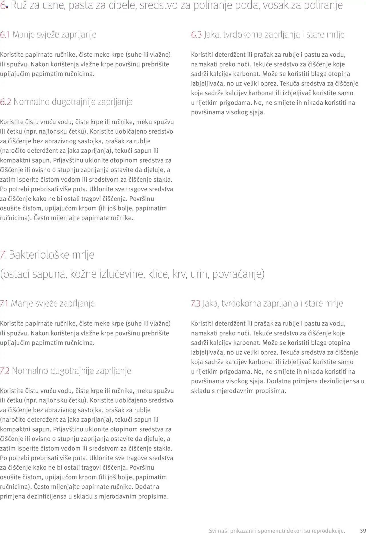 Elgrad - Egger radne ploče – Upute za preradu i dodaci