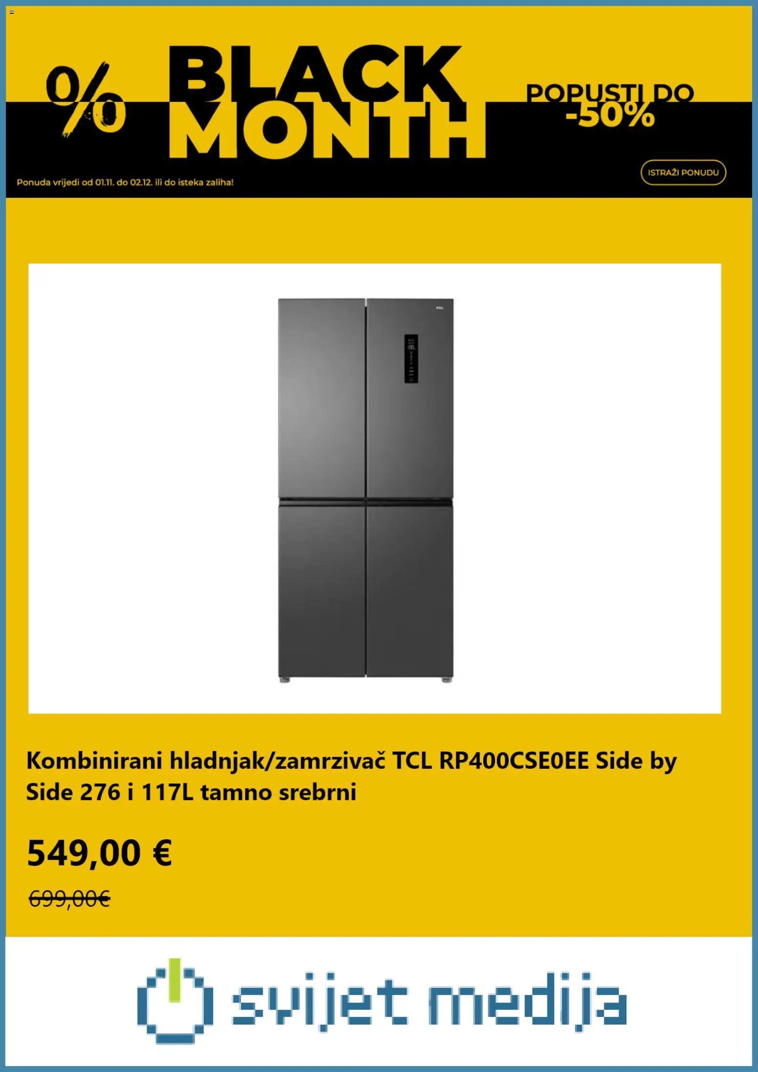 Black Friday Svijet medija