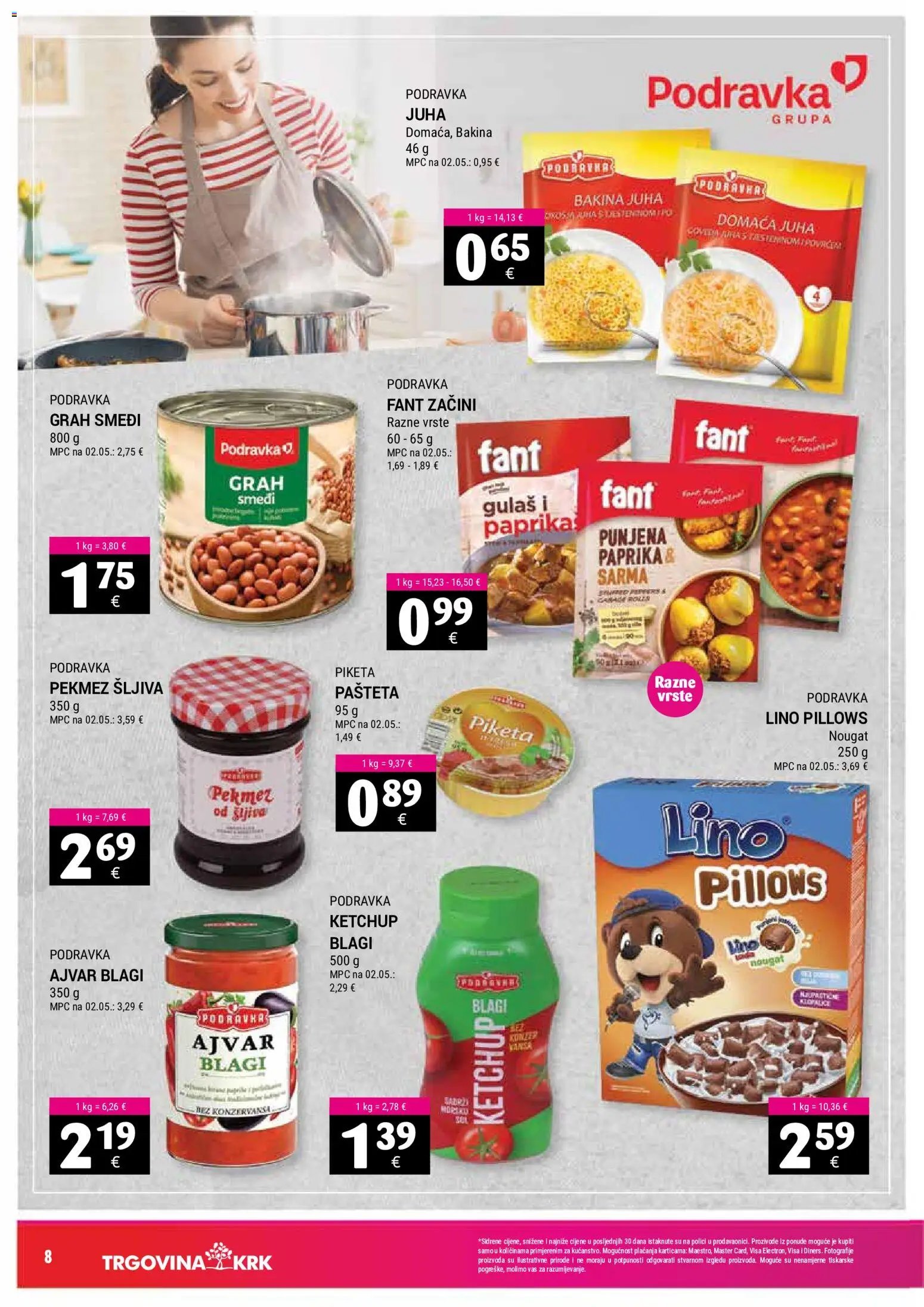 Trgovina Krk Katalog