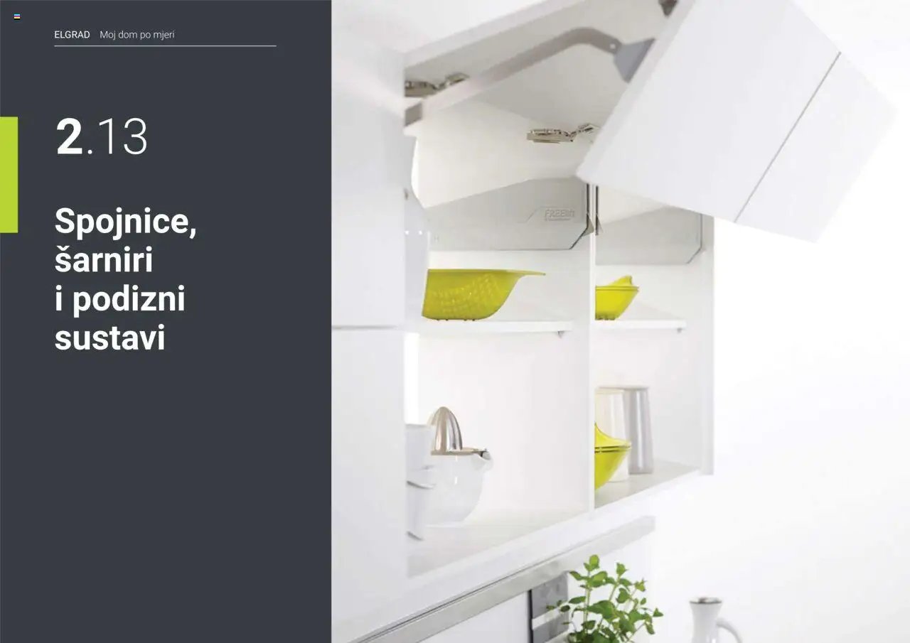 Elgrad - Spojnice, šarniri i podizni sustavi