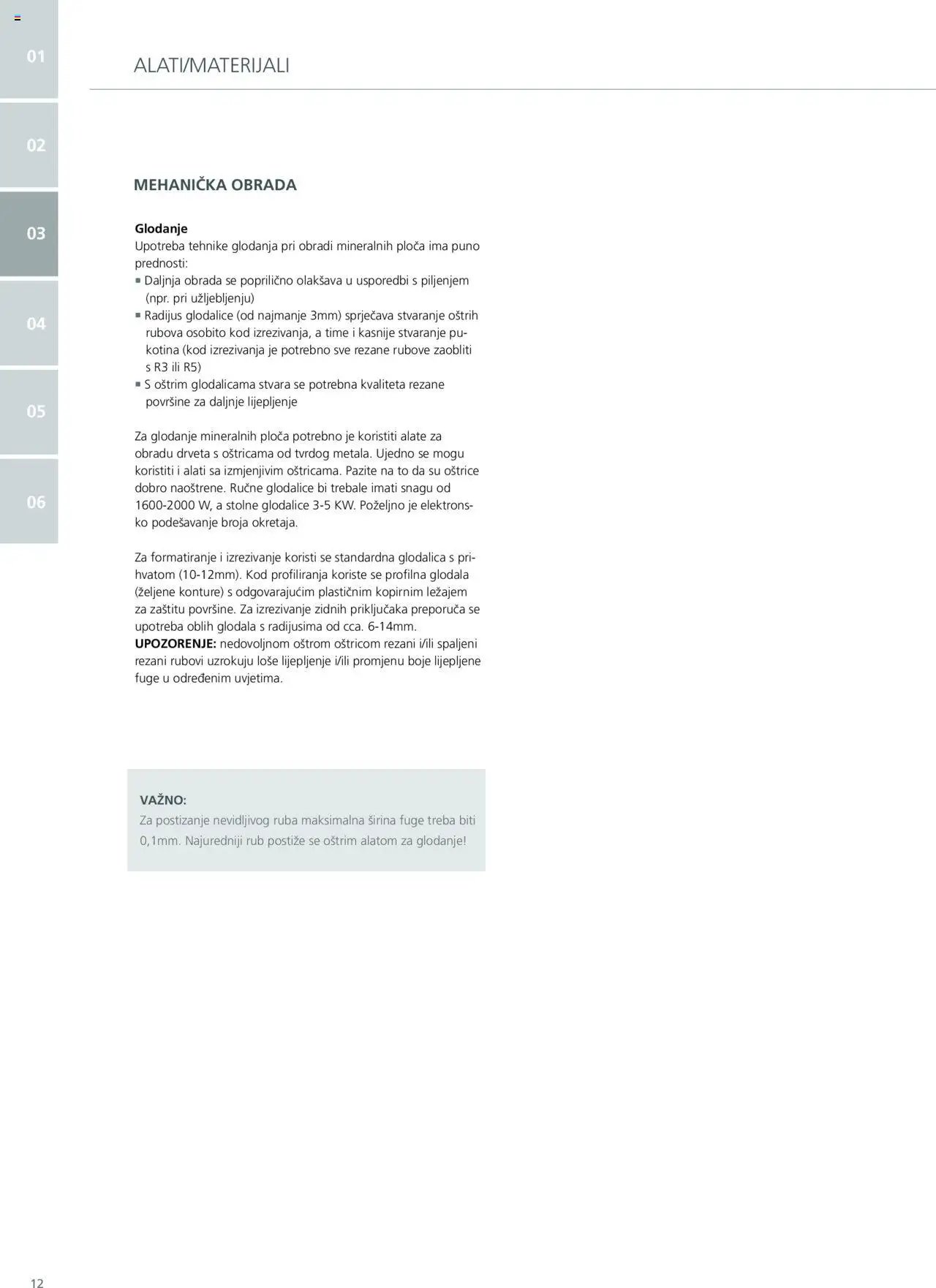 Elgrad - Getacore upute za obradu i održavanje