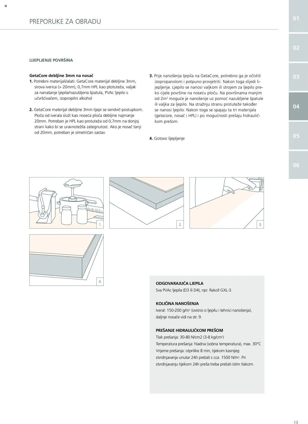Elgrad - Getacore upute za obradu i održavanje