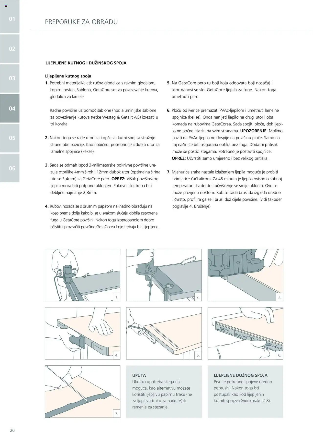 Elgrad - Getacore upute za obradu i održavanje
