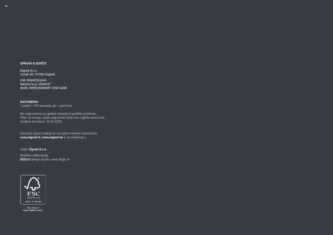 Elgrad - Katalog 2025