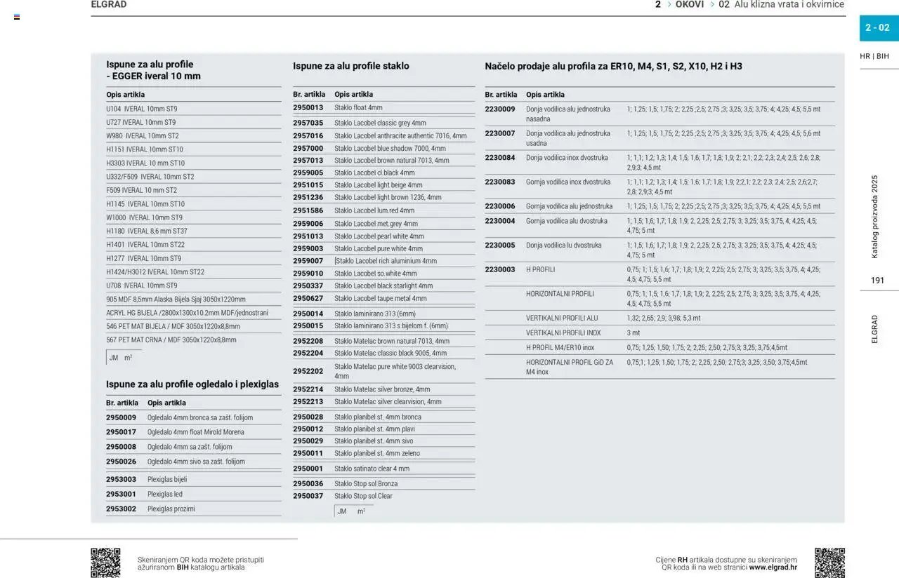 Elgrad - Katalog 2025
