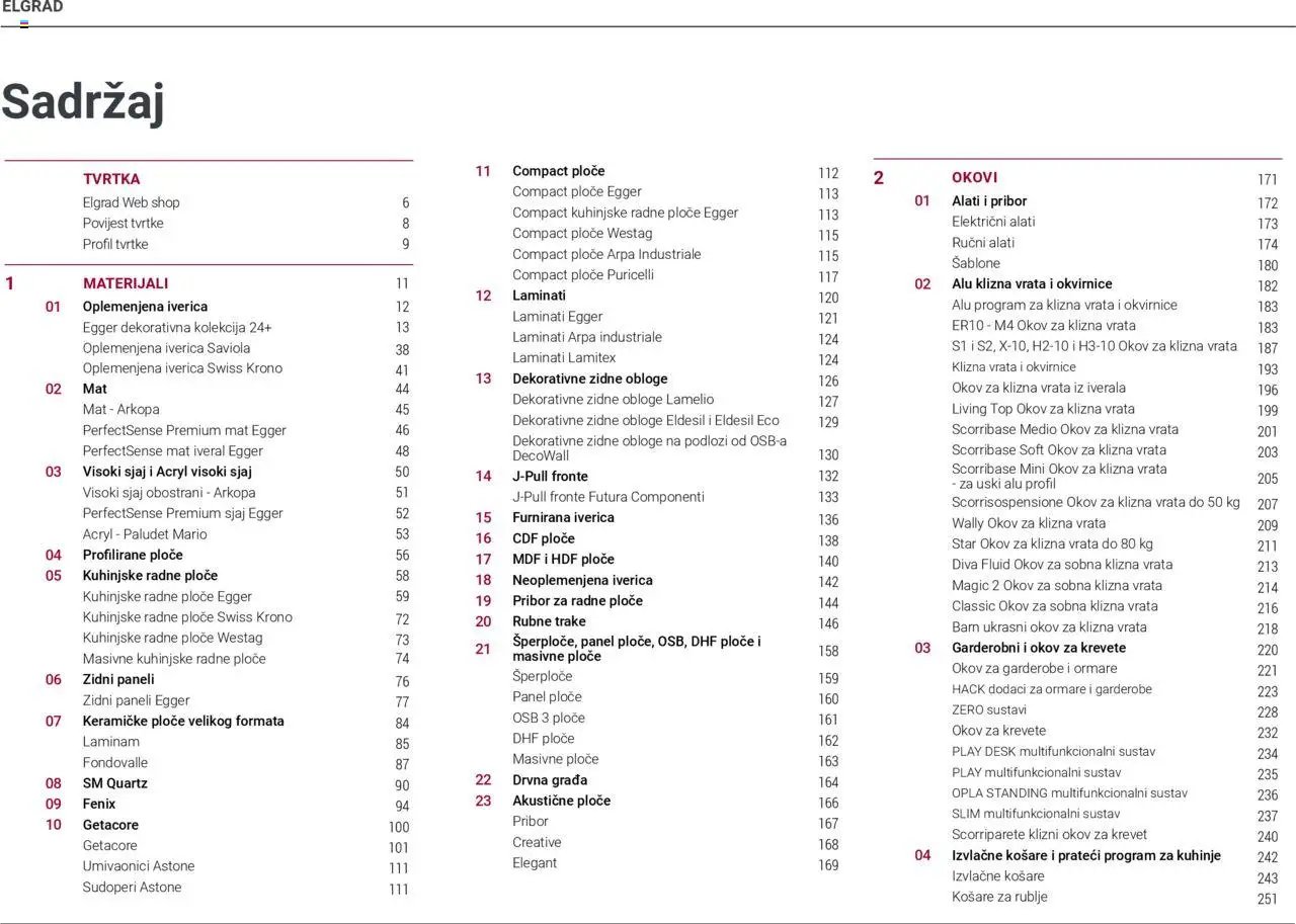 Elgrad - Katalog 2025
