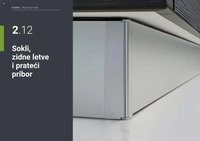 Elgrad - Sokli, zidne letve i prateći pribor