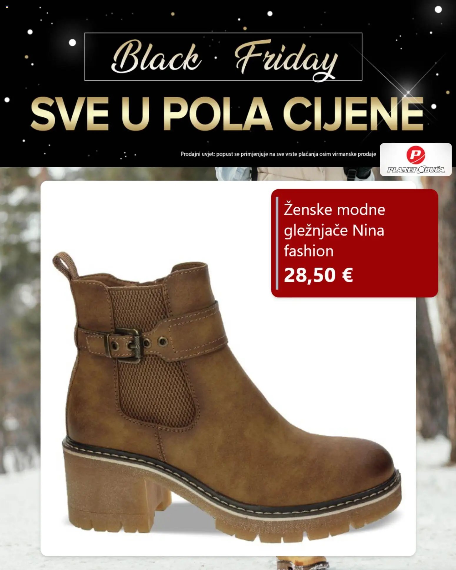 Black Friday Planet obuća