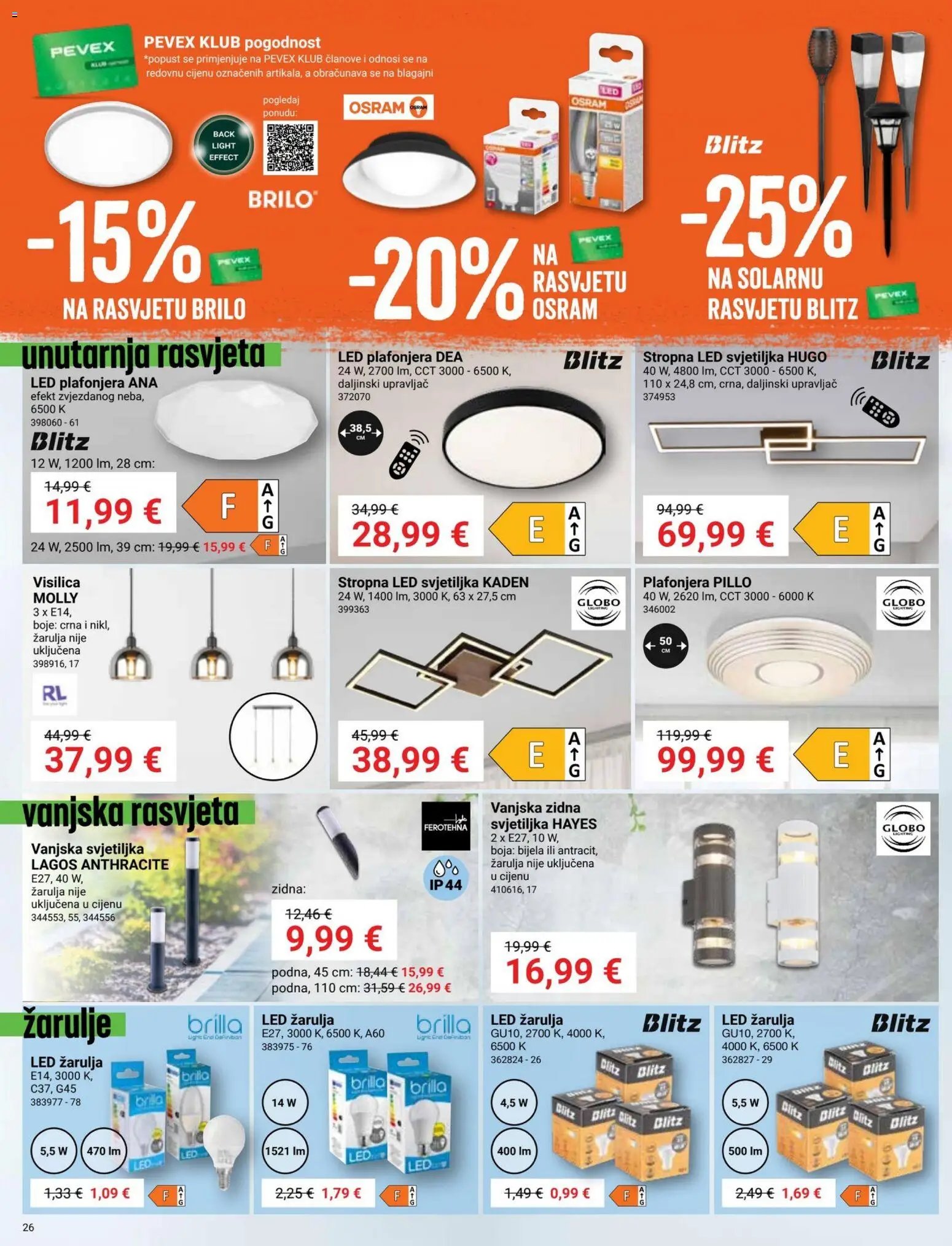 Pevex Katalog