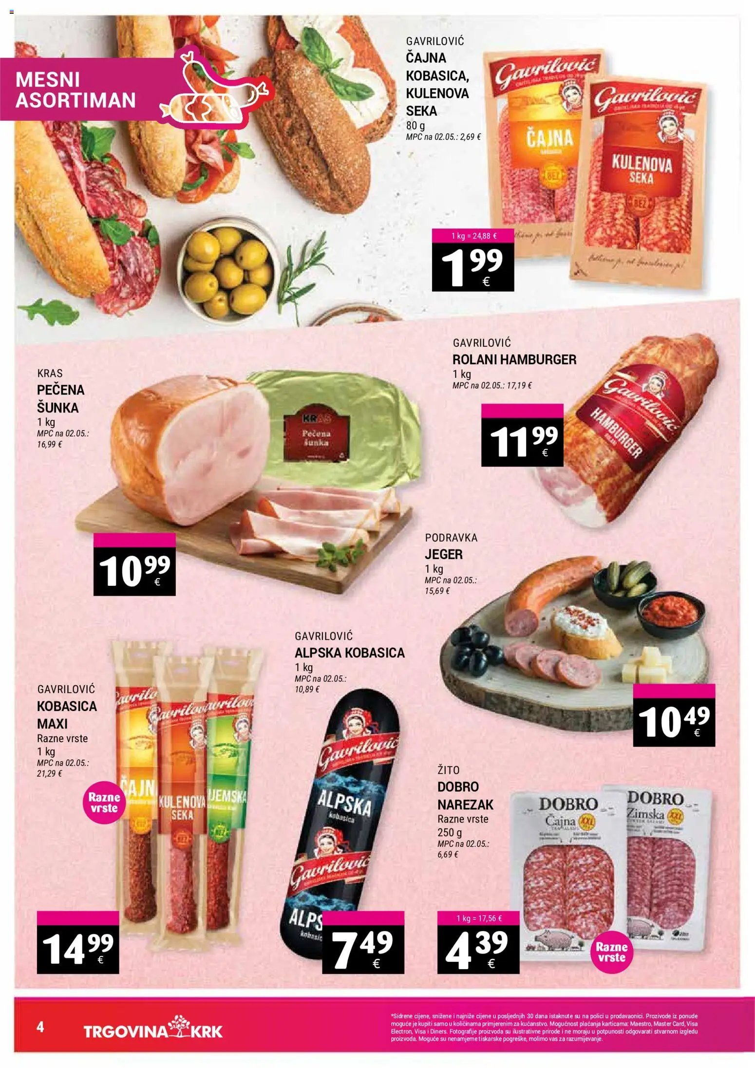 Trgovina Krk Katalog