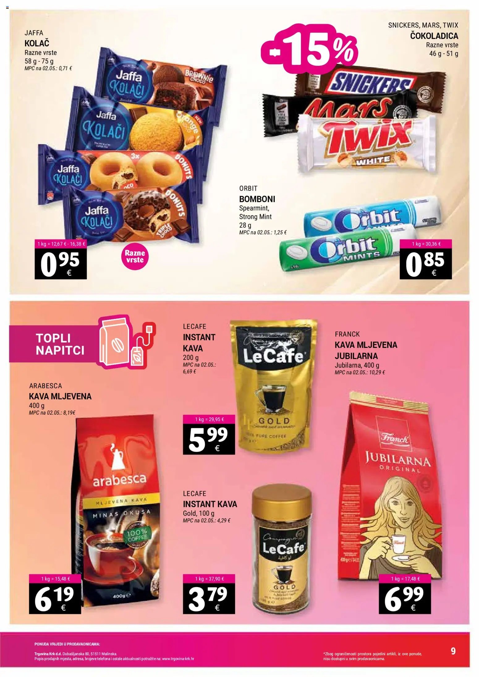 Trgovina Krk Katalog